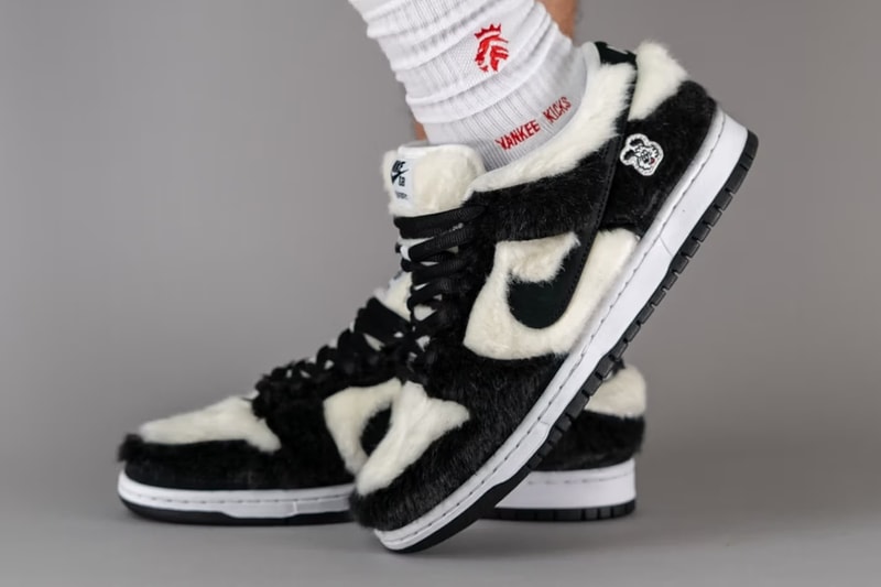 率先上脚 VERDY x Nike SB Dunk Low 亲友限定配色「Vick」联名鞋款