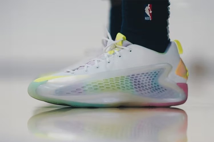 Anthony Edwards 亲自上脚 adidas AE 1 Low 全新 PE 配色「Multi-Color」 Anthony Edwards 亲自上脚 adidas AE 1 Low 全新 PE 配色「Multi-Color」