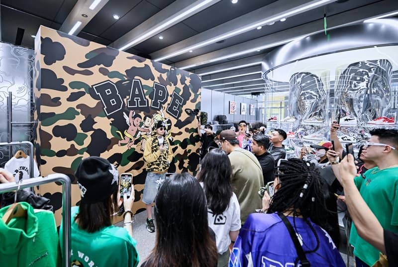 直击 BAPE® × MASIWEI 联名系列发售现场