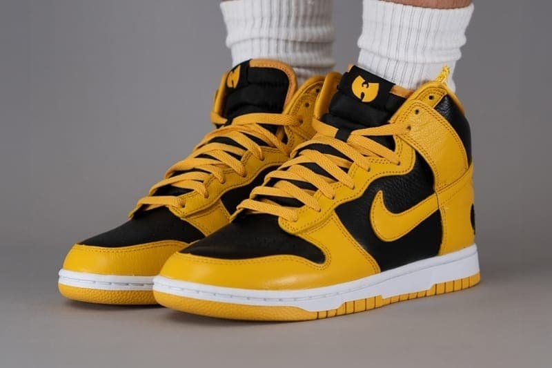 率先上腳 Nike Dunk High 經典配色「Wu-Tang」