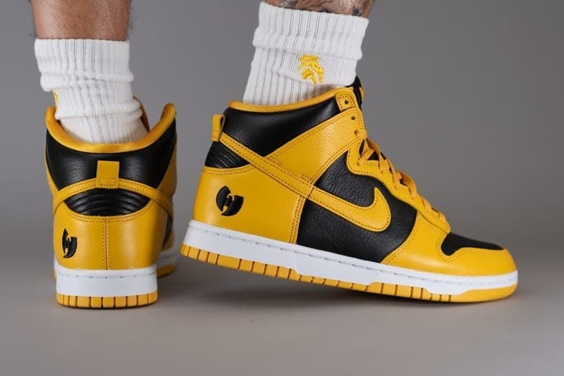 率先上腳 Nike Dunk High 經典配色「Wu-Tang」