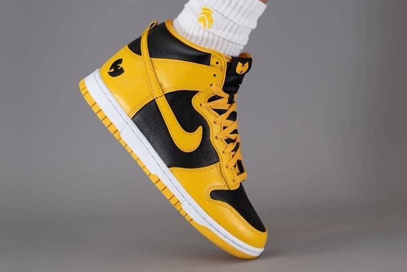 率先上腳 Nike Dunk High 經典配色「Wu-Tang」