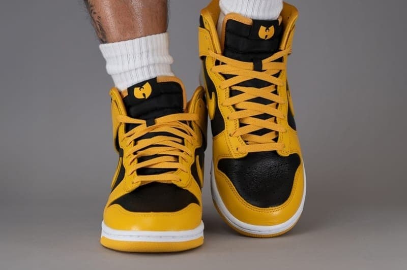 率先上腳 Nike Dunk High 經典配色「Wu-Tang」