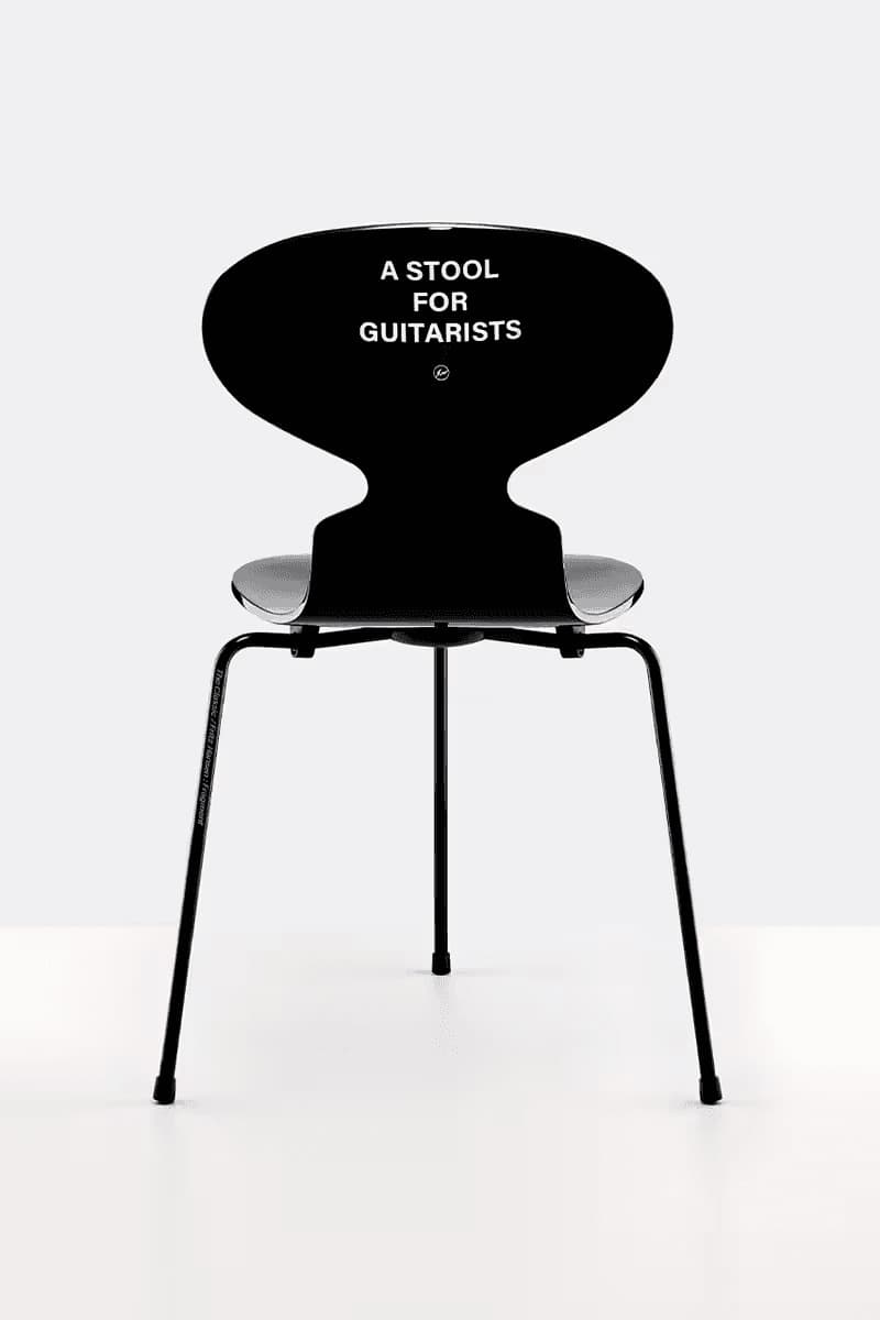 fragment design 二度攜手 Fritz Hansen 推出全新联名座椅