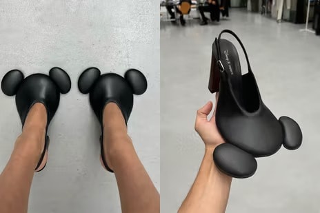 Coperni 携手 Disney 推出全新 Mickey Mouse 造型联名鞋款