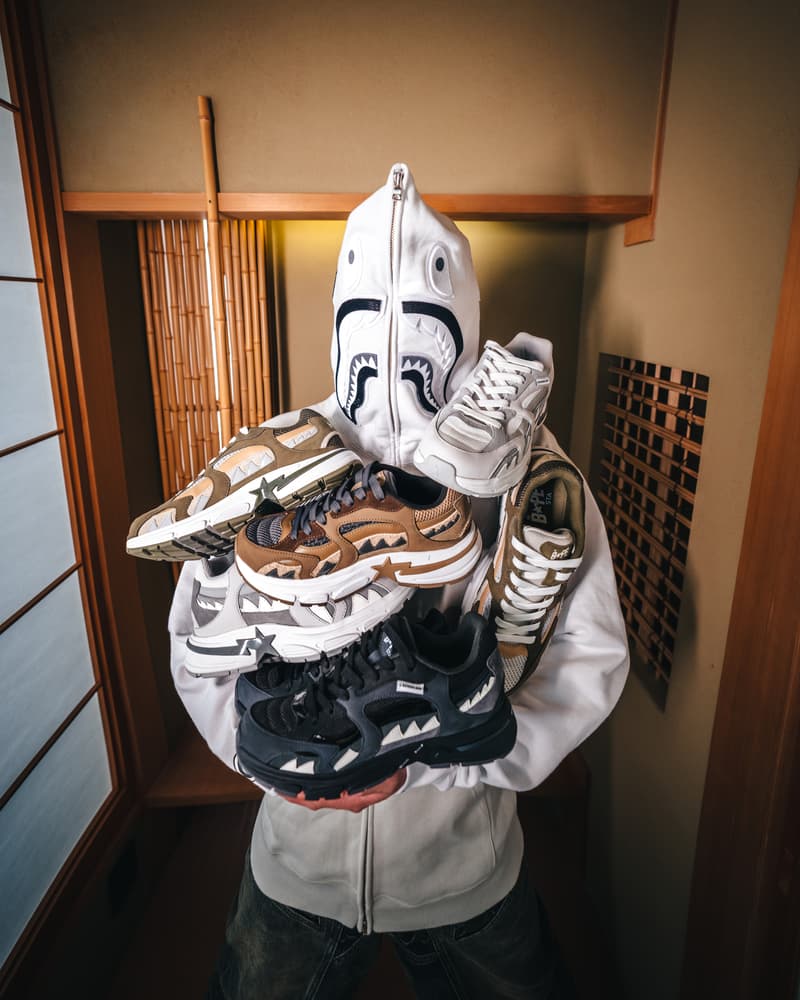 庆祝 SHARK HOODIE 诞生 20 周年，BAPE SHARK STA 隆重登场 Hypebeast