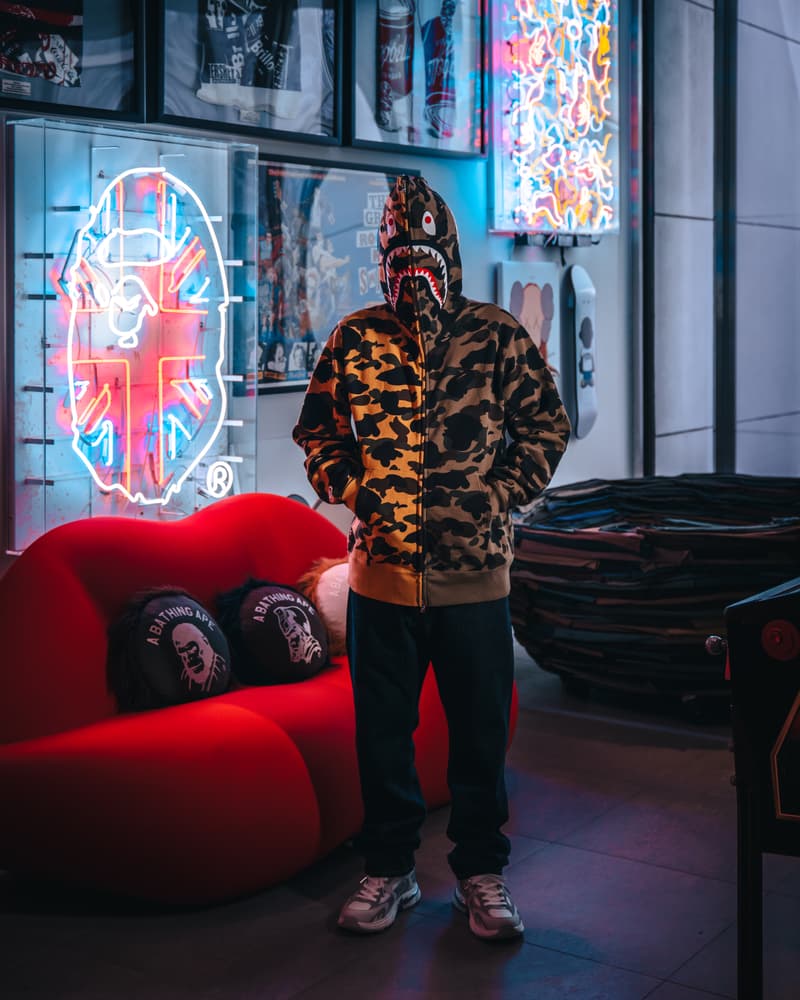 庆祝 SHARK HOODIE 诞生 20 周年，BAPE SHARK STA 隆重登场