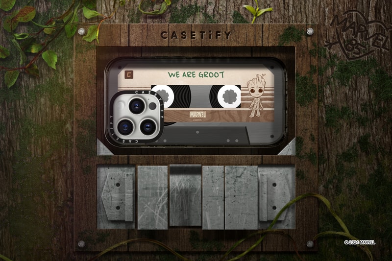 CASETiFY 携手漫威推出格鲁特联名系列 CASETiFY 携手漫威推出格鲁特联名系列