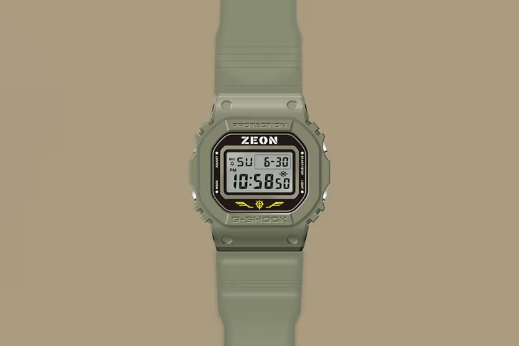 《機動戰士高达》x G-SHOCK 最新聯名錶款發佈