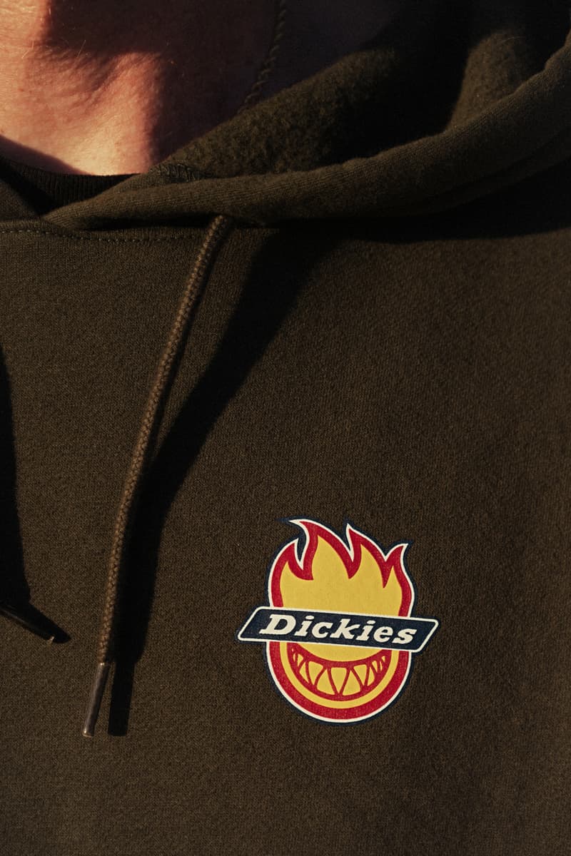 Dickies 携滑板品牌 SPITFIRE 推出联名系列