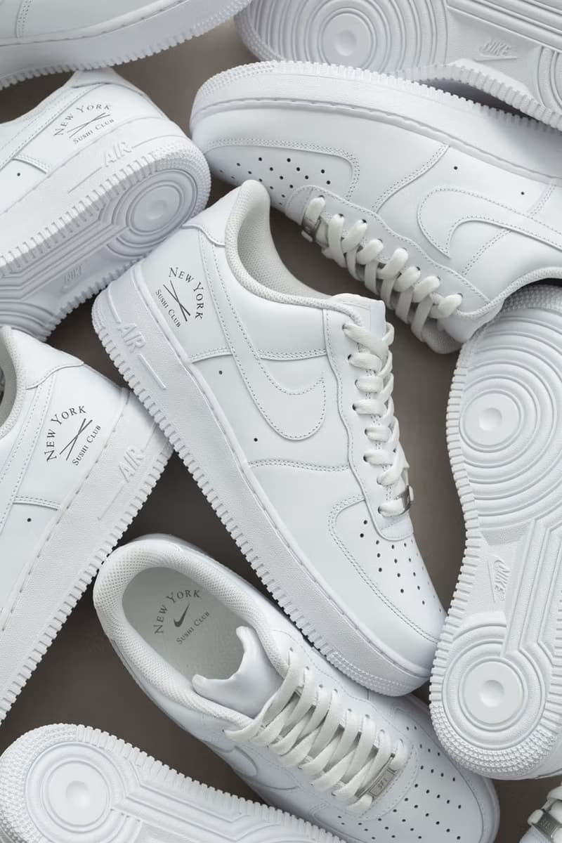 New York Sushi Club 攜手 Nike 推出全新 Air Force 1 聯名鞋款