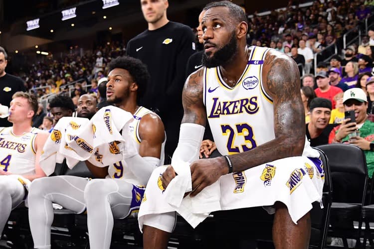 LeBron James 和 Bronny James 成為 NBA 歷史首度父子同台