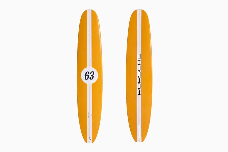 Porsche 攜手 Almond Surfboards 打造手工製作聯名衝浪板