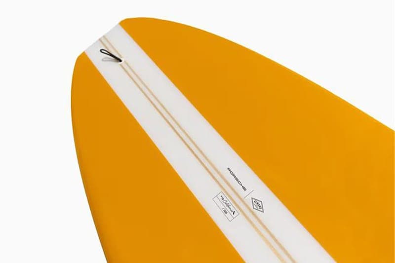 Porsche 攜手 Almond Surfboards 打造手工製作聯名衝浪板