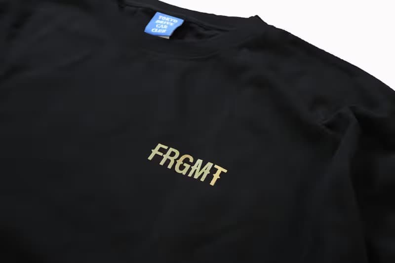 fragment design x Tokyo Drive Car Club 全新聯名系列