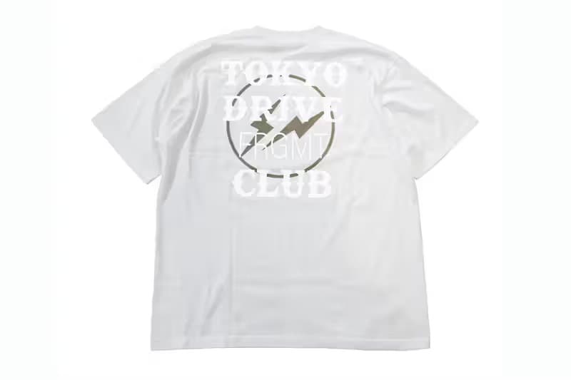 fragment design x Tokyo Drive Car Club 全新聯名系列