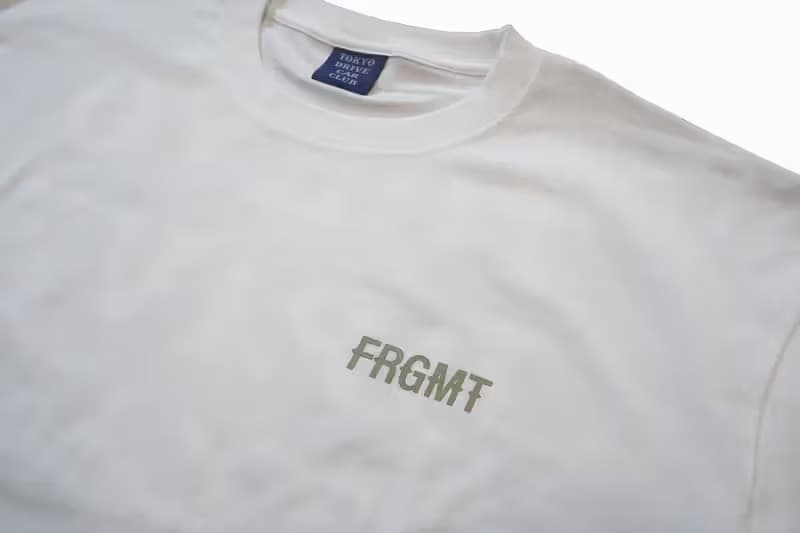 fragment design x Tokyo Drive Car Club 全新聯名系列