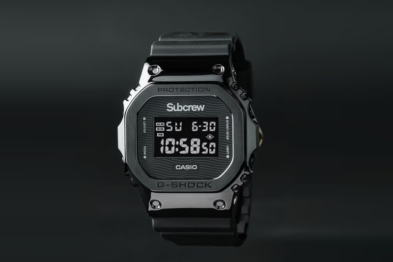 G-SHOCK x SUBCREW 20 周年联名登场 G-SHOCK x SUBCREW 20 周年联名登场