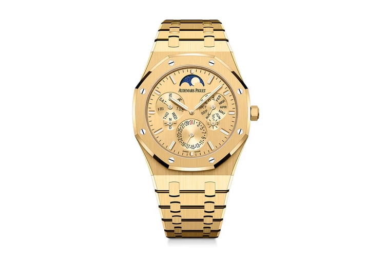 Audemars Piguet 發表 Royal Oak 大中華區限定超薄萬年曆黃金錶款