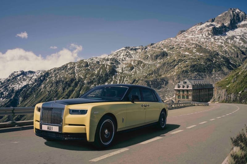 Rolls-Royce 劳斯莱斯发布幻影车型限定版本 Phantom Goldfinger