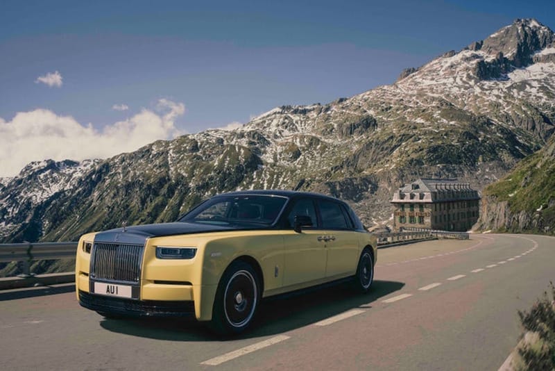 Rolls-Royce 劳斯莱斯发布幻影车型限定版本 Phantom Goldfinger Rolls-Royce 劳斯莱斯发布幻影车型限定版本 Phantom Goldfinger