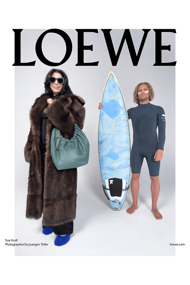 LOEWE 2025 早春系列大片登場
