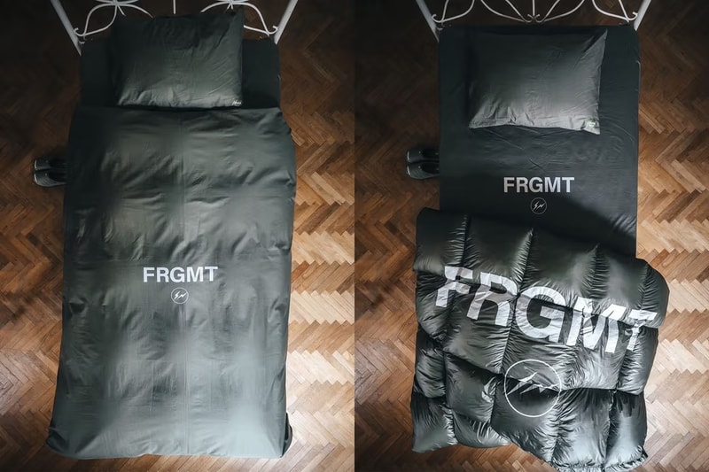 藤原浩率先揭晓 fragment design x NANGA 最新联名寝具系列 藤原浩率先揭晓 fragment design x NANGA 最新联名寝具系列