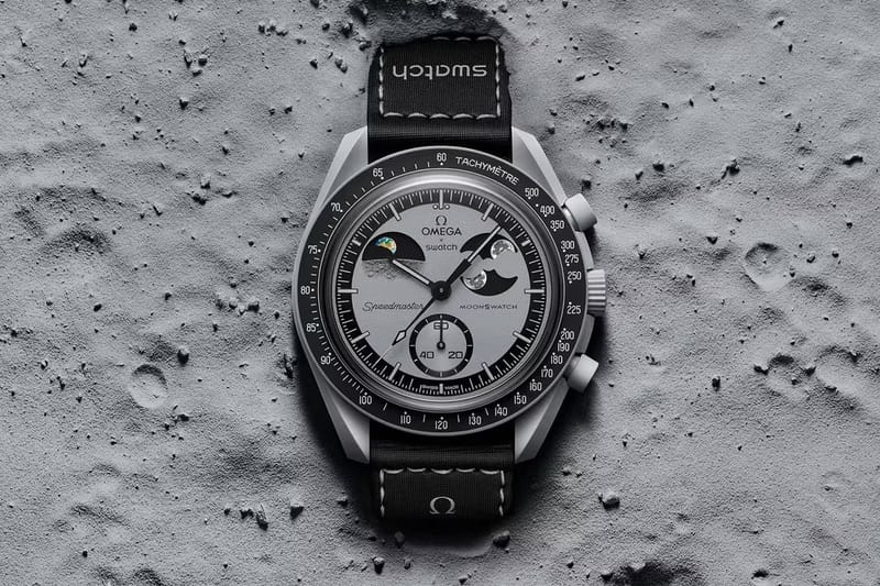 OMEGA x Swatch 最新联名登月錶款「Mission to EarthPhase」發佈