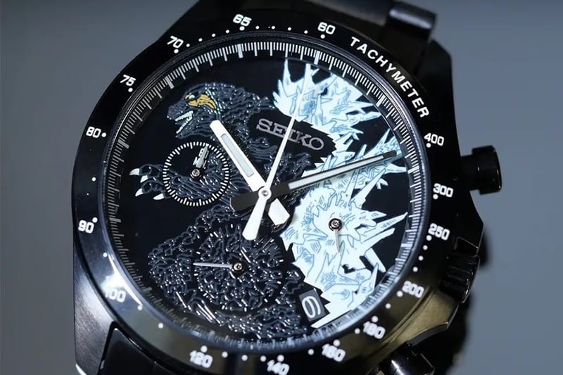 背鰭會發光，SEIKO 推出《哥斯拉-1.0》聯名錶款