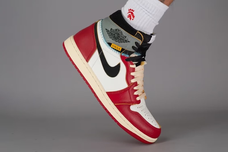 率先近览 Union LA x Air Jordan 1 High OG 联名鞋款