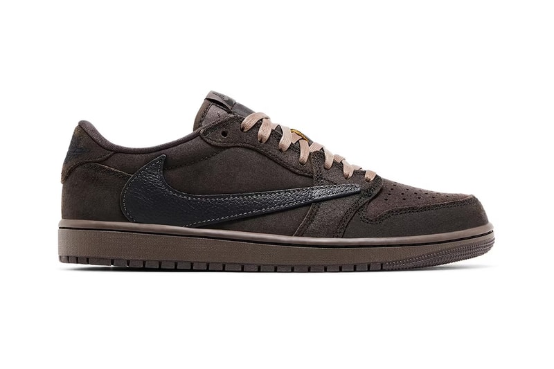 Travis Scott x Air Jordan 1 Low OG 最新联名配色「Velvet Brown」公开