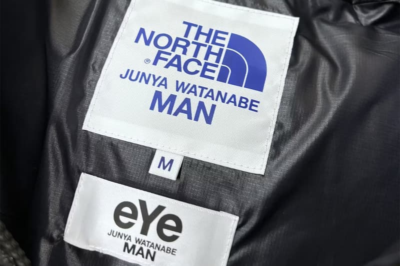 eYe JUNYA WATANABE MAN x THE NORTH FACE 最新聯名羽絨外套發佈