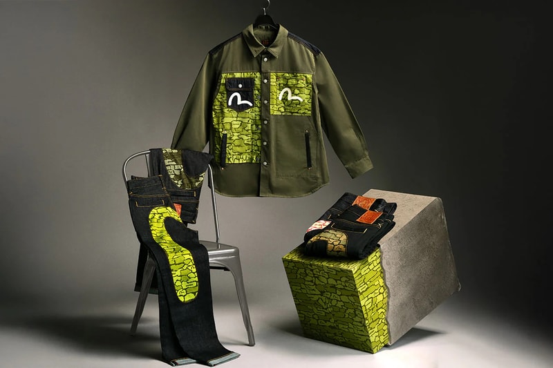 EVISU 推出全新石垣迷彩系列 EVISU 推出全新石垣迷彩系列