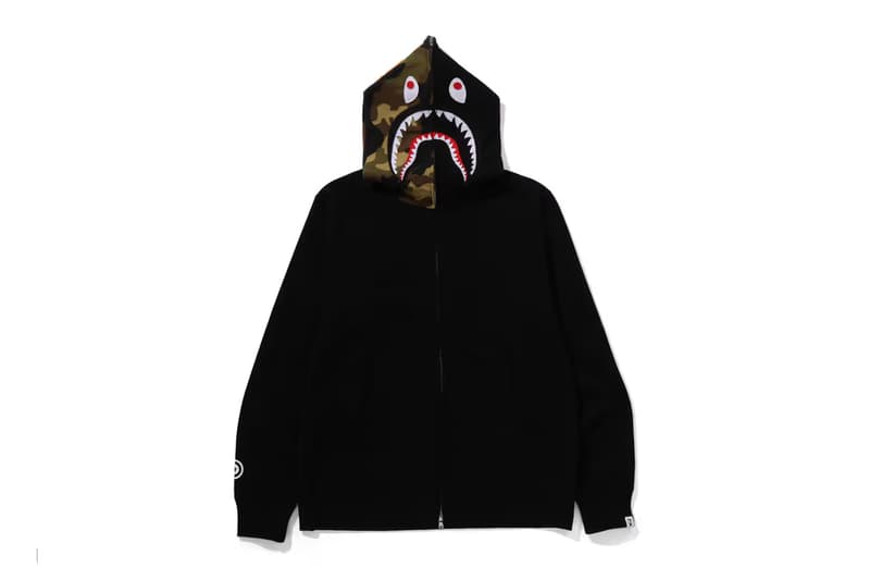 BAPE 重新推出原始版本「鯊魚外套 Shark Hoodie」