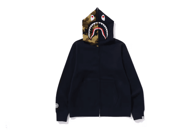 BAPE 重新推出原始版本「鯊魚外套 Shark Hoodie」