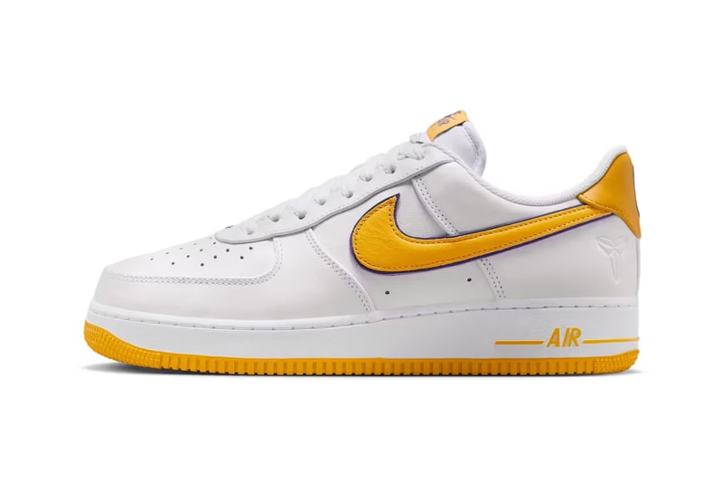 Kobe Bryant x Nike Air Force 1 Low「Home」官方图辑及发售详情公开 Kobe Bryant x Nike Air Force 1 Low「Home」官方图辑及发售详情公开