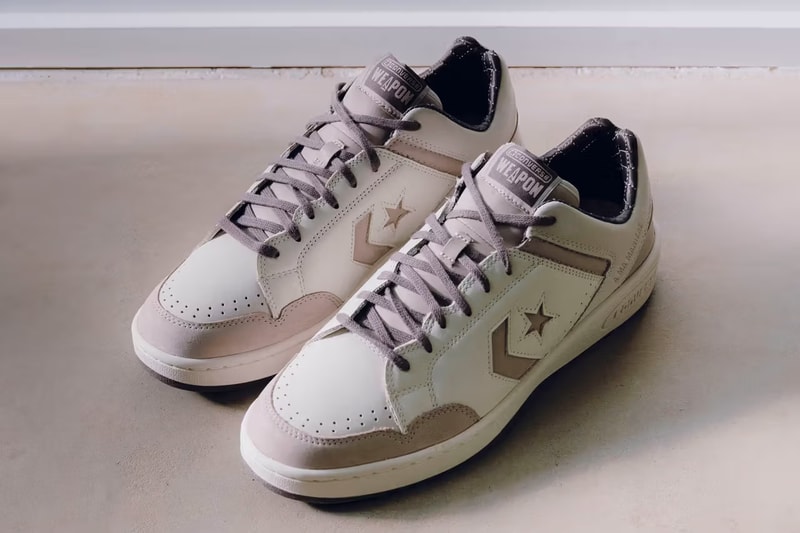 A Ma Maniére x Converse Weapon Low「W.Y.W.S.」最新联名系列登场