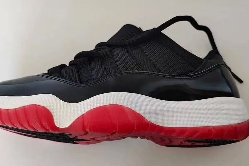 Air Jordan 11 Low 人气复刻配色鞋款「Bred」率先曝光