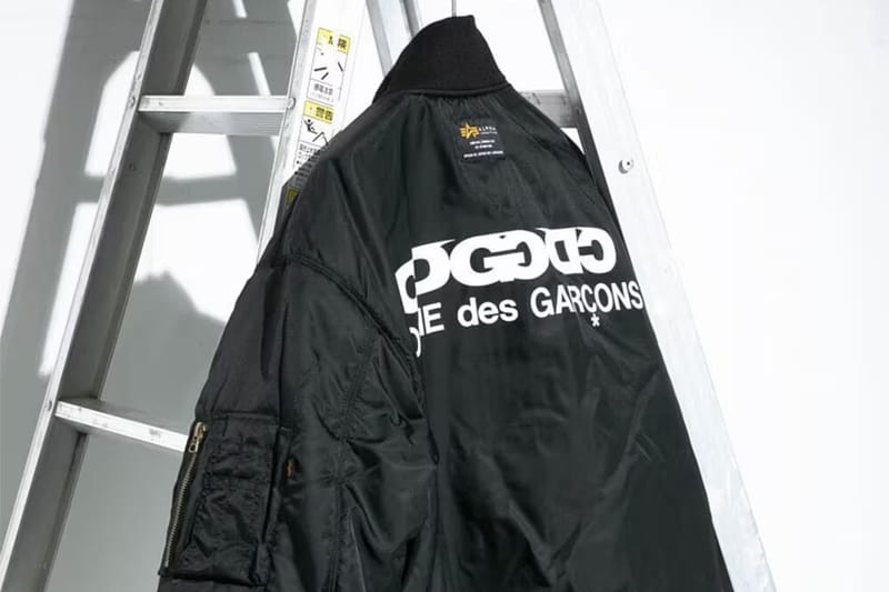 Alpha Industries x COMME des GARÇONS CDG 最新聯名 MA-1 飛行外套發佈