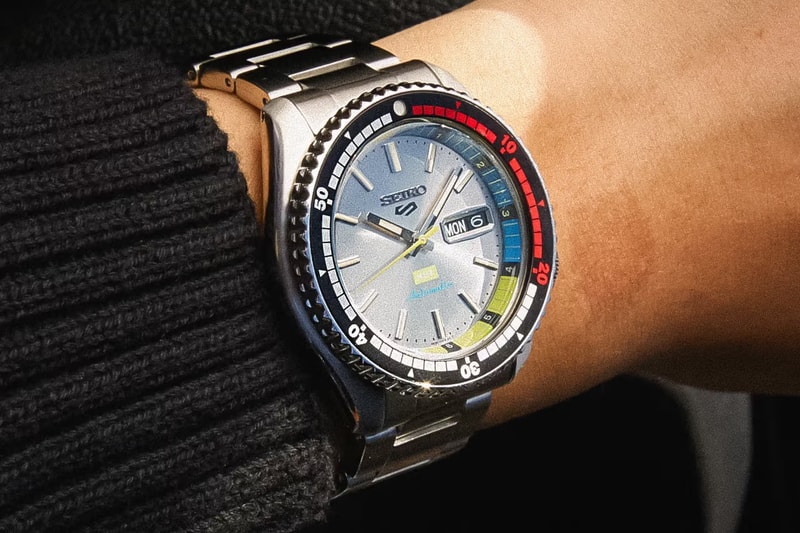 HUF x Seiko 5 Sports 最新联名表款发布 HUF x Seiko 5 Sports 最新联名表款发布