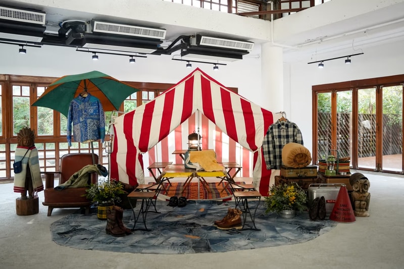 率先走进 visvim 最新 F.I.L. INDIGO CAMPING TRAILER 香港浅水湾期间限定店 率先走进 visvim 最新 F.I.L. INDIGO CAMPING TRAILER 香港浅水湾期间限定店