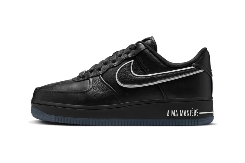 A Ma Maniére x Nike Air Force 1 Low「Black」最新联名鞋款发布 A Ma Maniére x Nike Air Force 1 Low「Black」最新联名鞋款发布