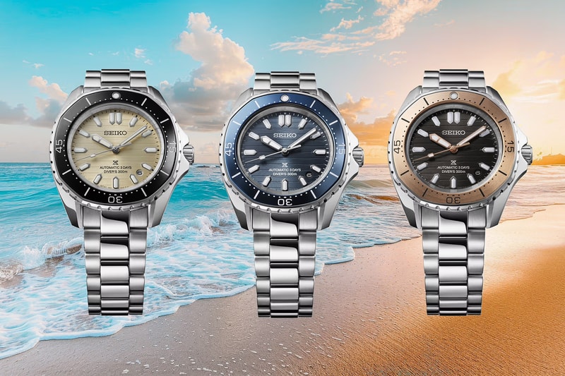 Seiko Prospex 推出三款全新三日链潜水表 Seiko Prospex 推出三款全新三日链潜水表