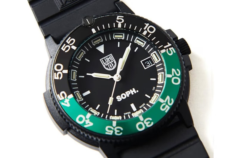 SOPH. x Luminox 最新联名潜水表发布 SOPH. x Luminox 最新联名潜水表发布