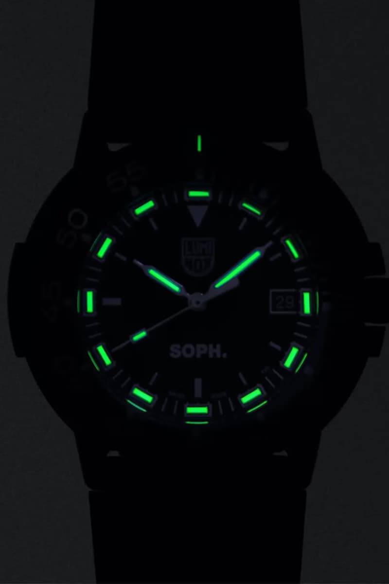 SOPH. x Luminox 最新聯名潛水錶發佈