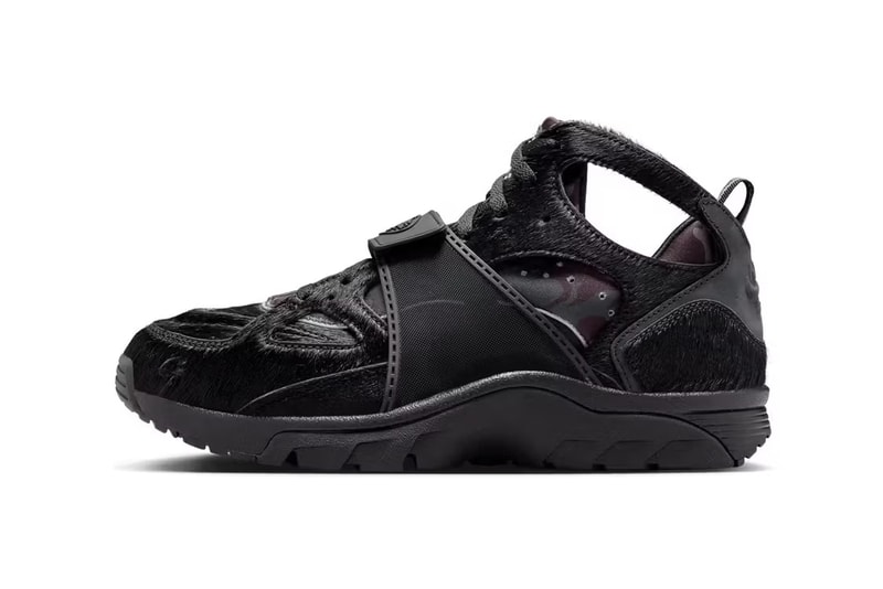 Corteiz x Nike Air Trainer Huarache 最新联名配色「Onyx」发售