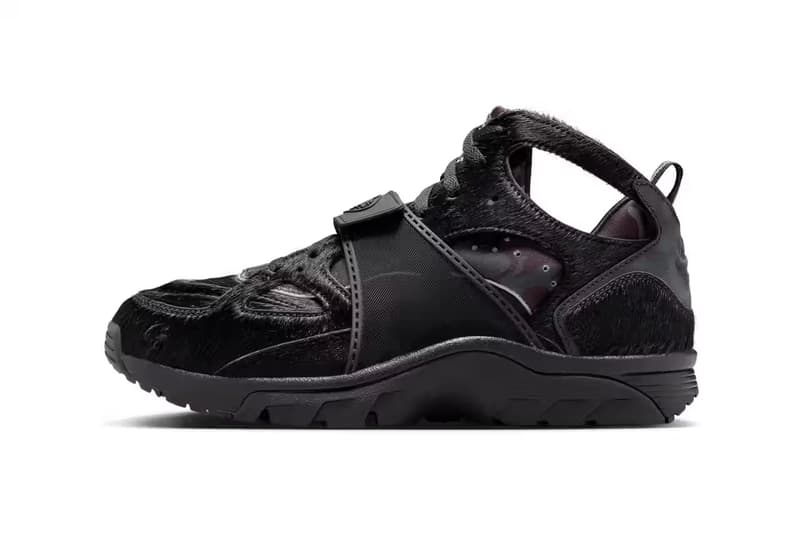 Corteiz x Nike Air Trainer Huarache 最新聯名配色「Onyx」發售