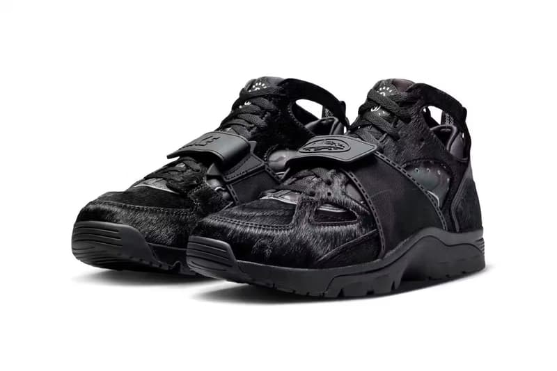 Corteiz x Nike Air Trainer Huarache 最新聯名配色「Onyx」發售