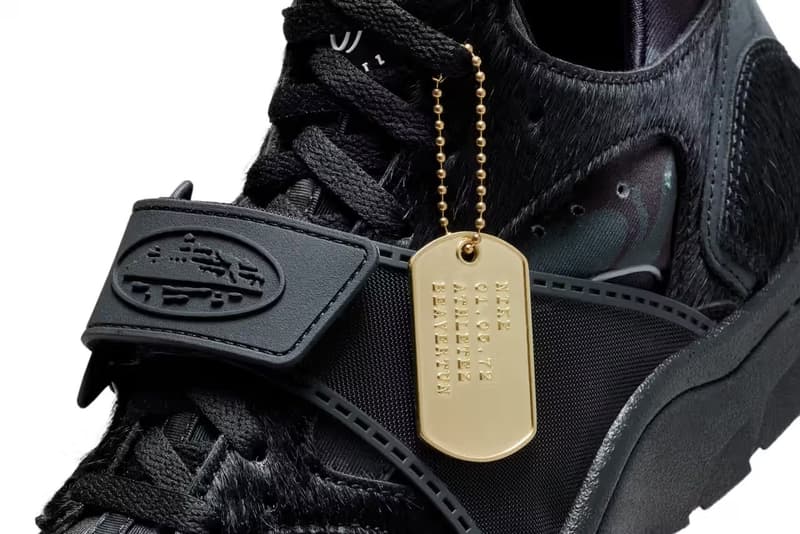 Corteiz x Nike Air Trainer Huarache 最新聯名配色「Onyx」發售