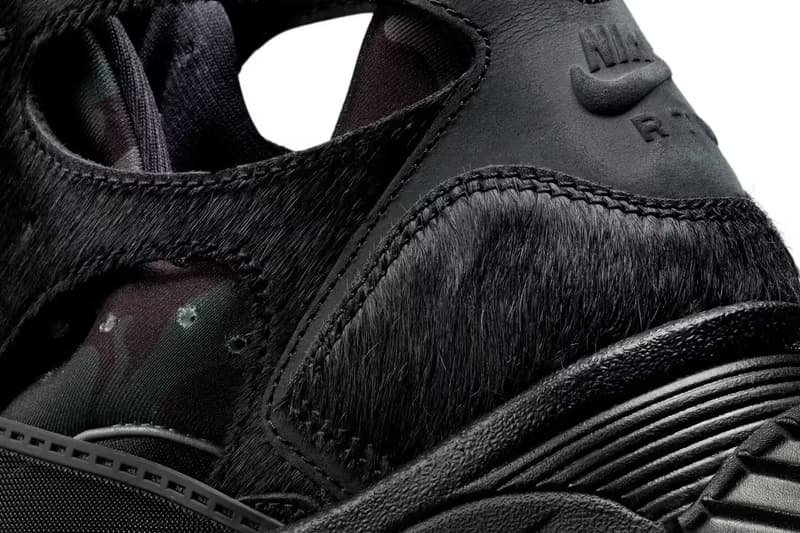 Corteiz x Nike Air Trainer Huarache 最新聯名配色「Onyx」發售